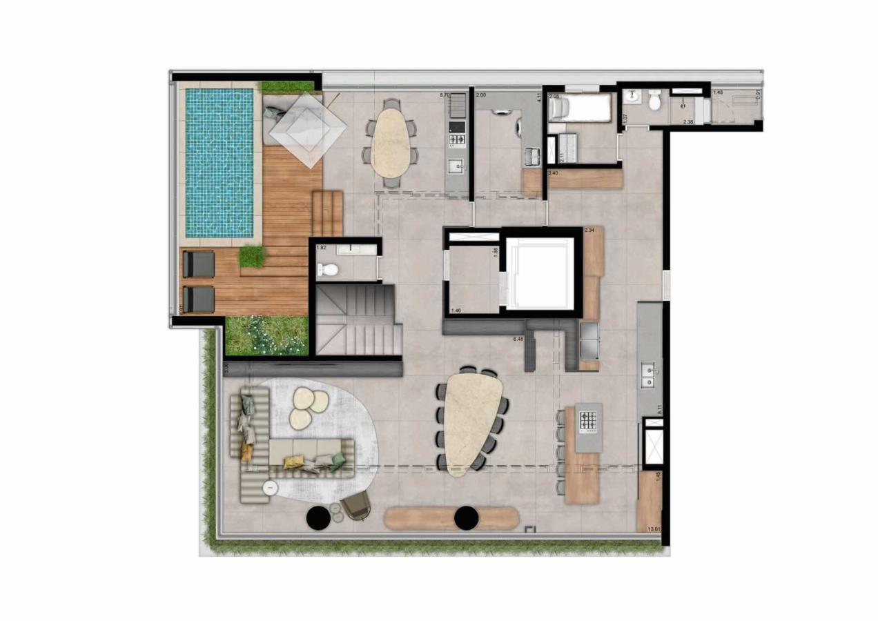 Apartamento, 4 quartos, 24194 m² - Foto 50