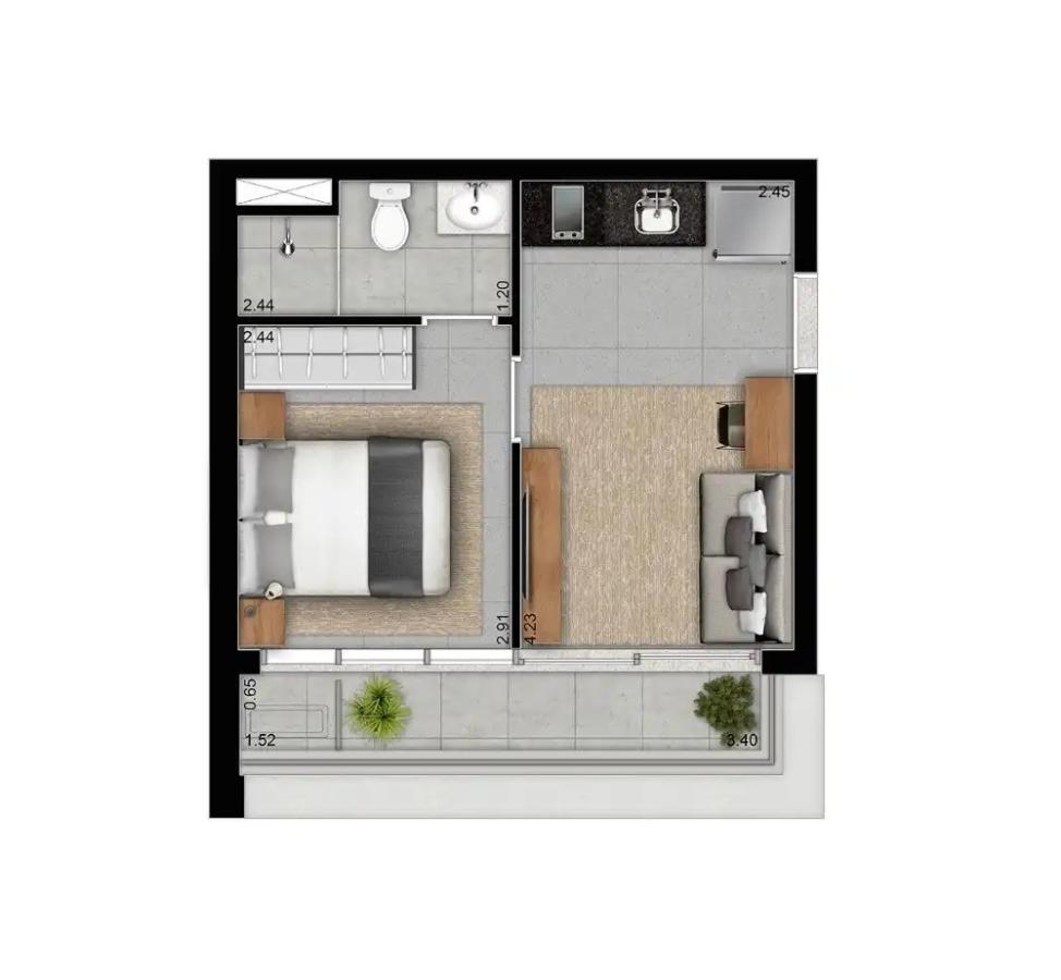 Apartamento, 4 quartos, 24194 m² - Foto 61