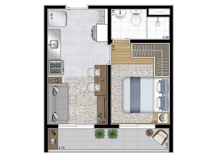 Casa, 2 quartos, 3443 m² - Foto 17
