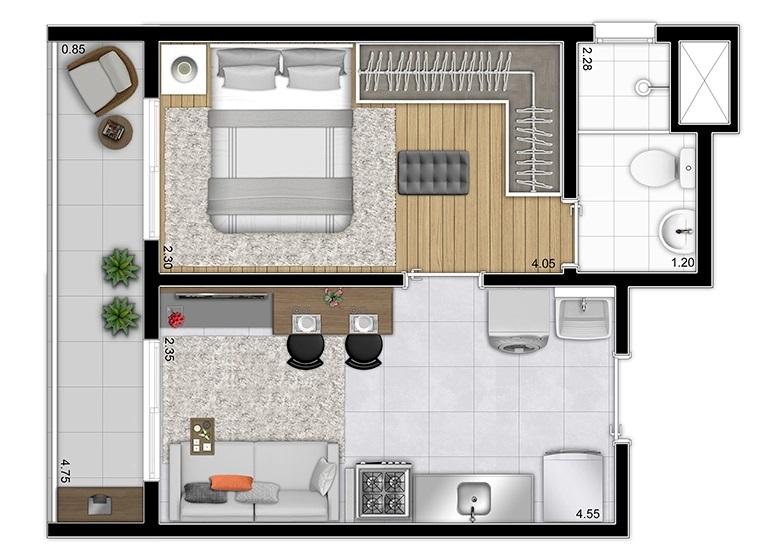 Casa, 2 quartos, 3443 m² - Foto 18