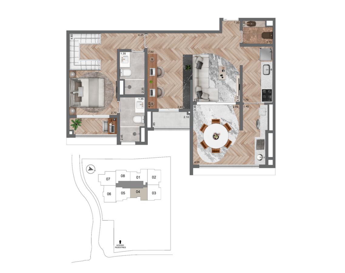 Apartamento, 3 quartos, 2589 m² - Foto 26