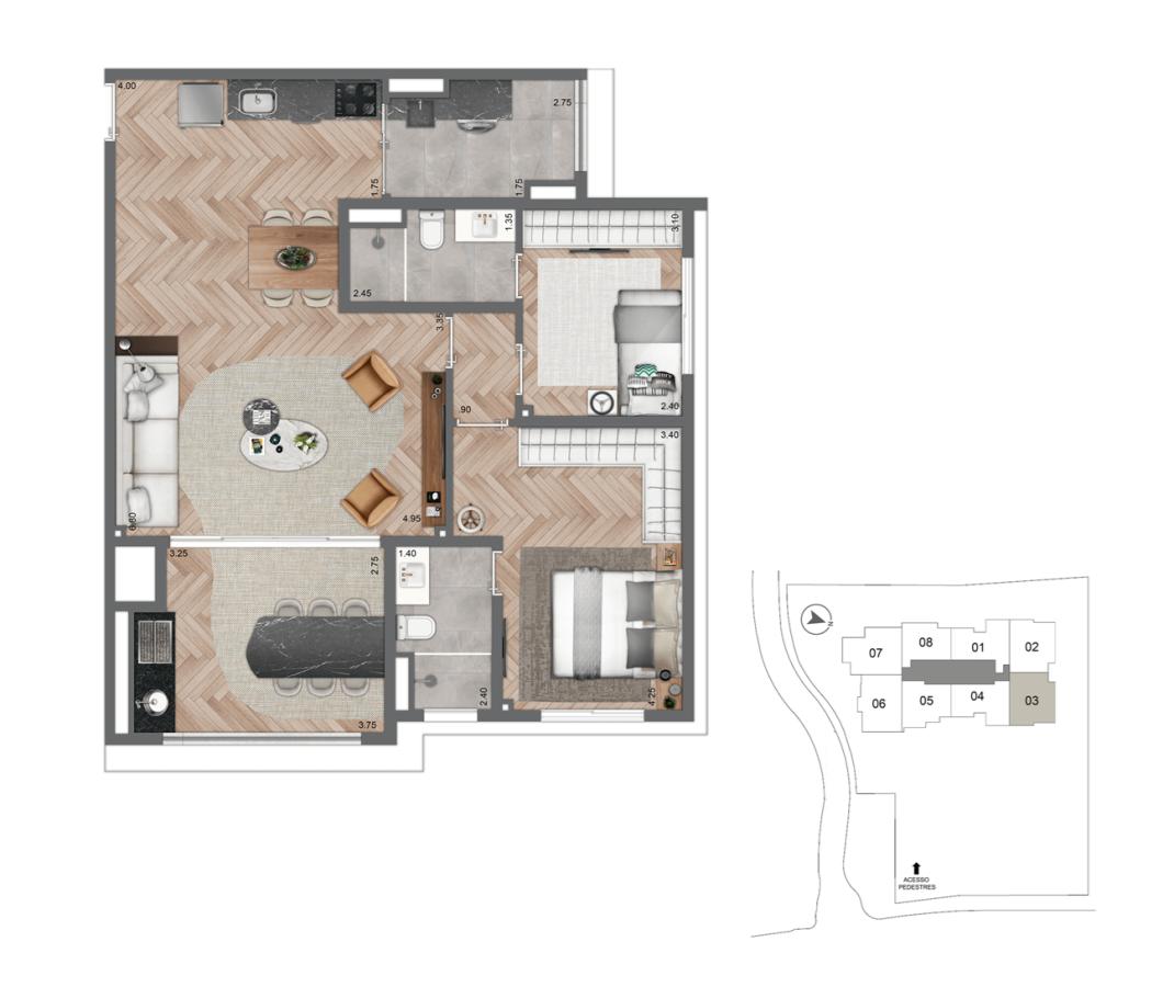 Apartamento, 3 quartos, 2589 m² - Foto 31