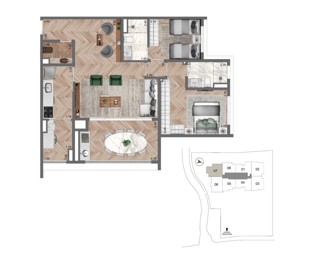 Apartamento, 3 quartos, 2589 m² - Foto 37