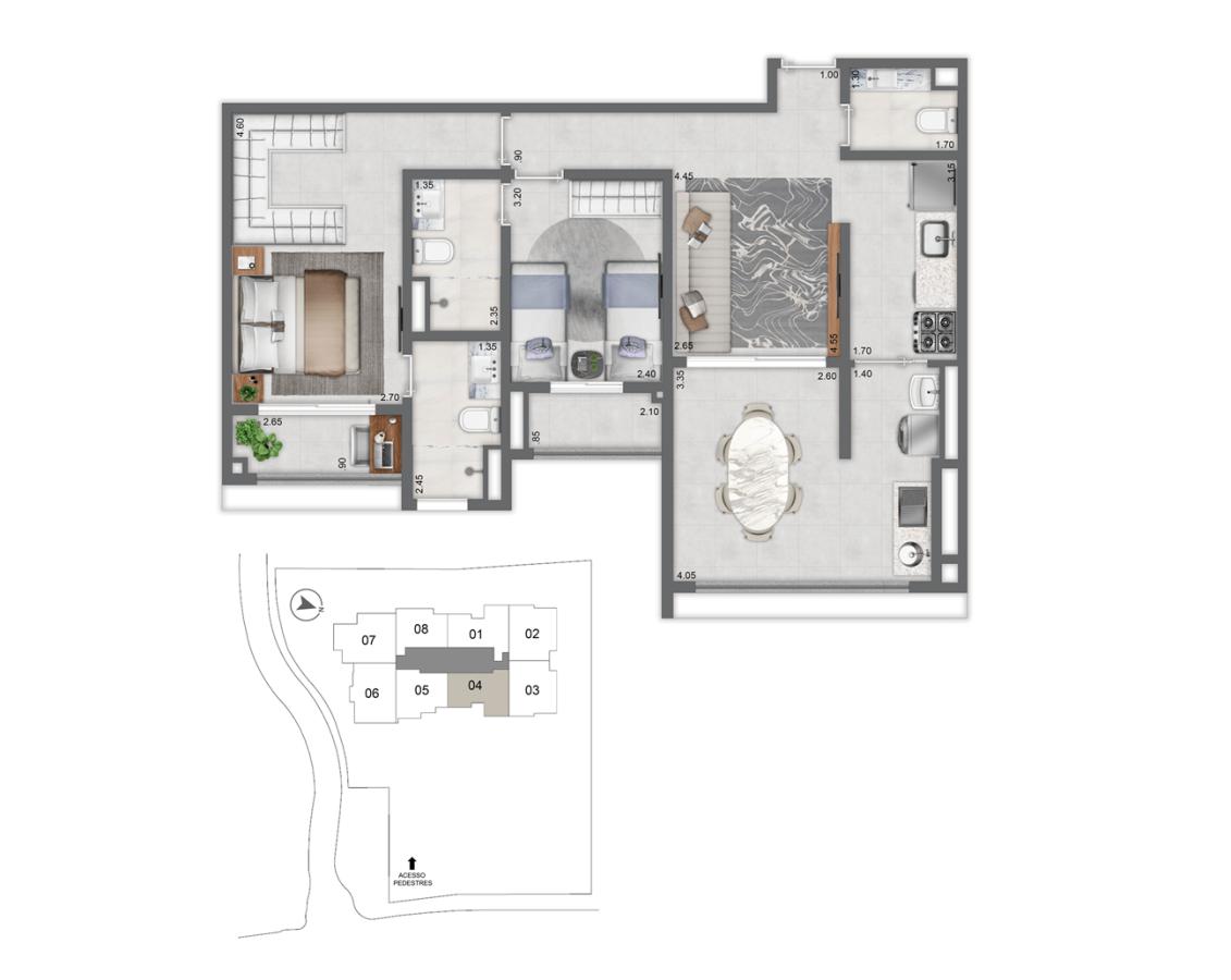 Apartamento, 3 quartos, 2589 m² - Foto 28
