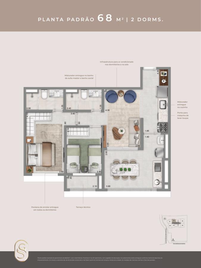 Apartamento, 3 quartos, 2589 m² - Foto 20
