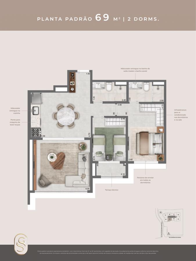Apartamento, 3 quartos, 2589 m² - Foto 21