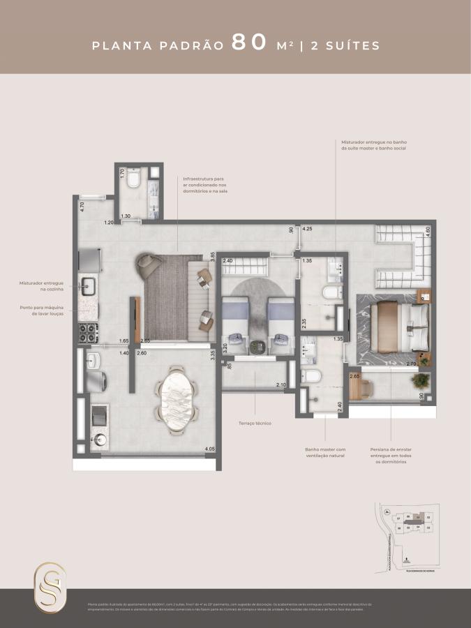 Apartamento, 3 quartos, 2589 m² - Foto 29