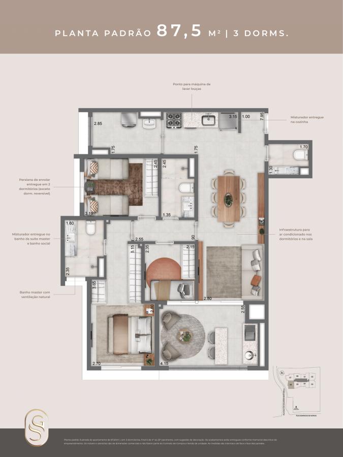 Apartamento, 3 quartos, 2589 m² - Foto 35