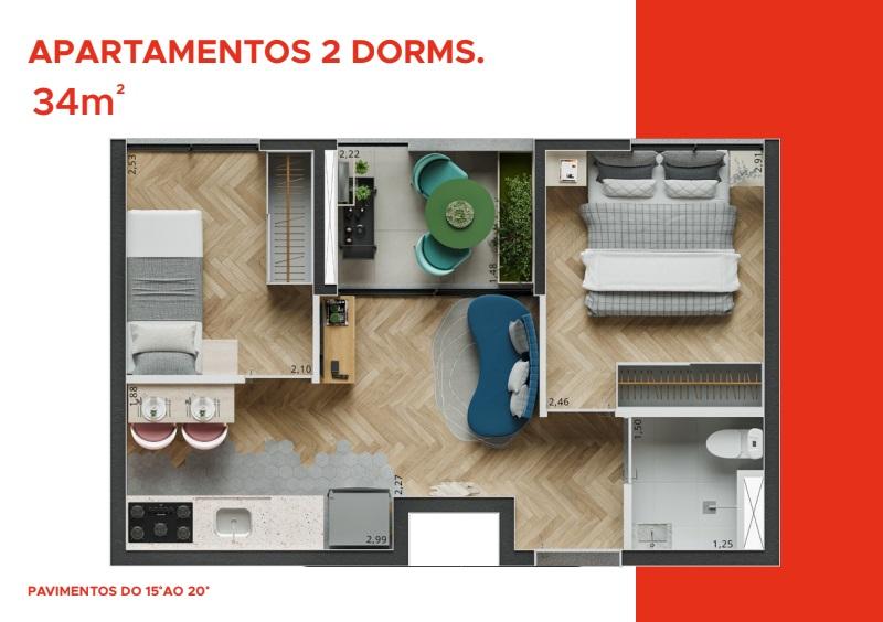 Casa, 2 quartos, 2434 m² - Foto 30