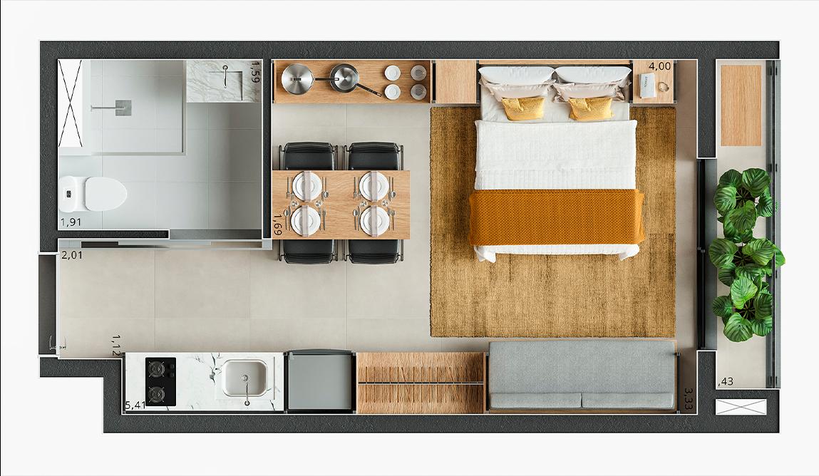 Casa, 2 quartos, 2434 m² - Foto 27