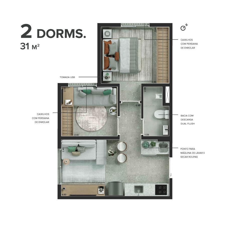 Casa, 2 quartos, 3155 m² - Foto 26
