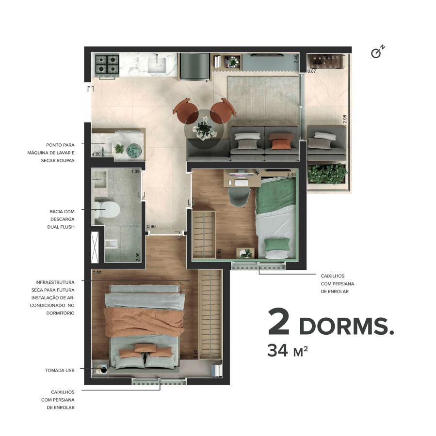 Casa, 2 quartos, 3155 m² - Foto 28