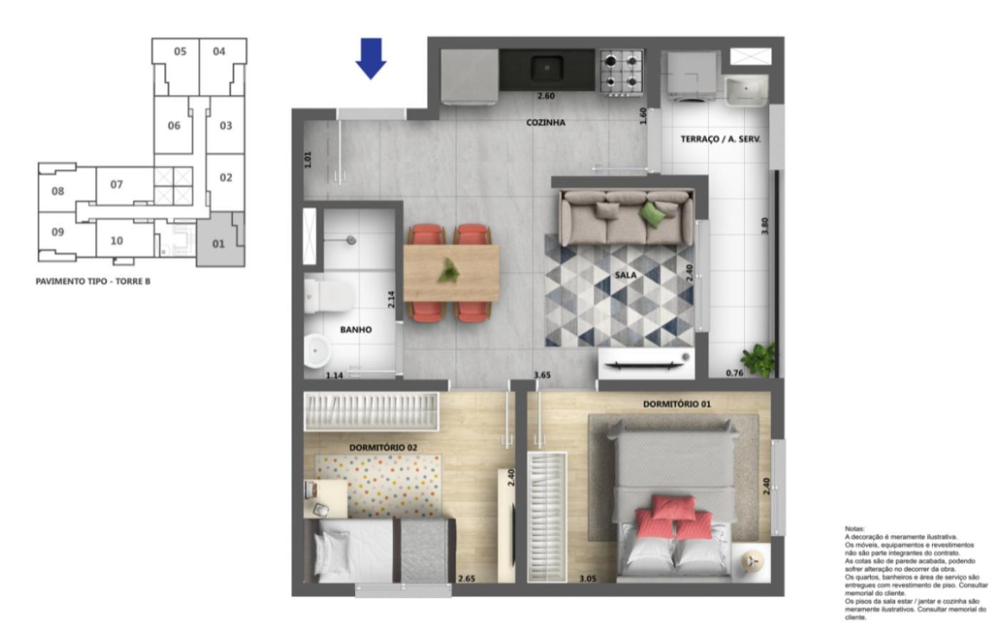 Casa, 2 quartos, 3444 m² - Foto 28