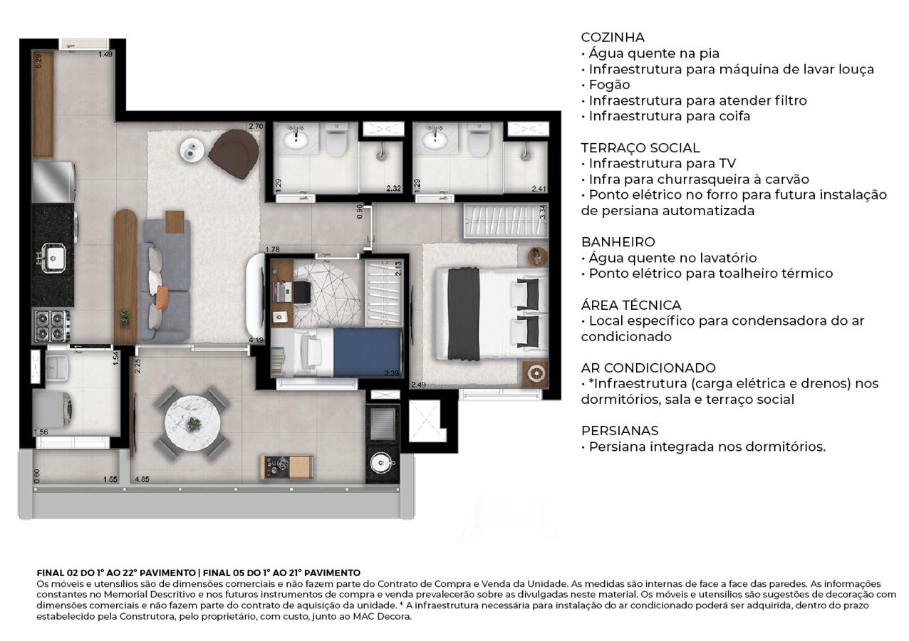 Apartamento, 3 quartos, 6488 m² - Foto 33