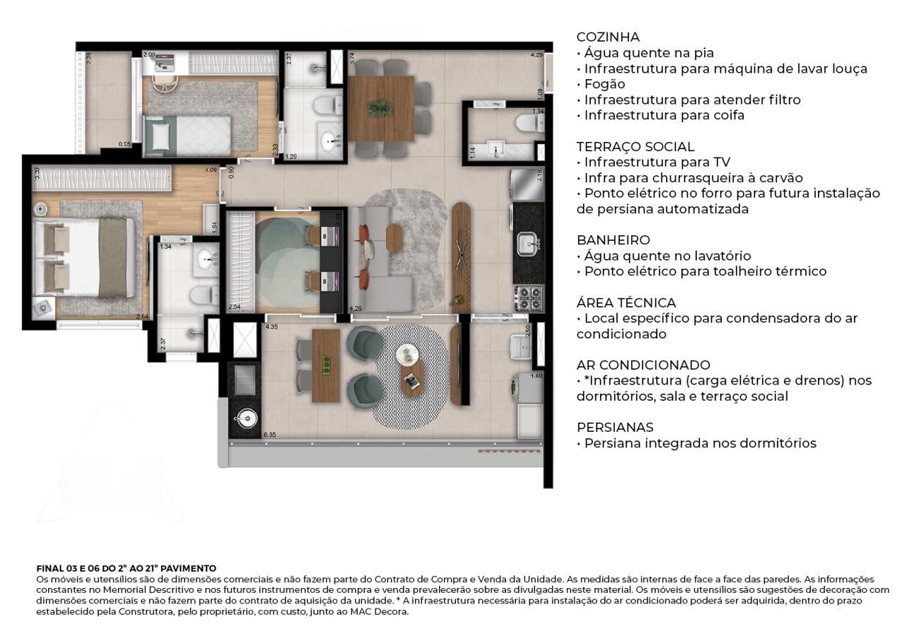 Apartamento, 3 quartos, 6488 m² - Foto 36
