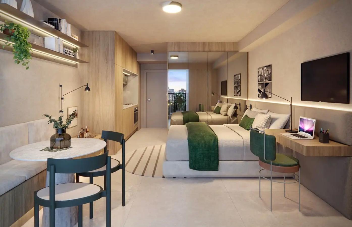Apartamento, 1 quarto, 2429 m² - Foto 3