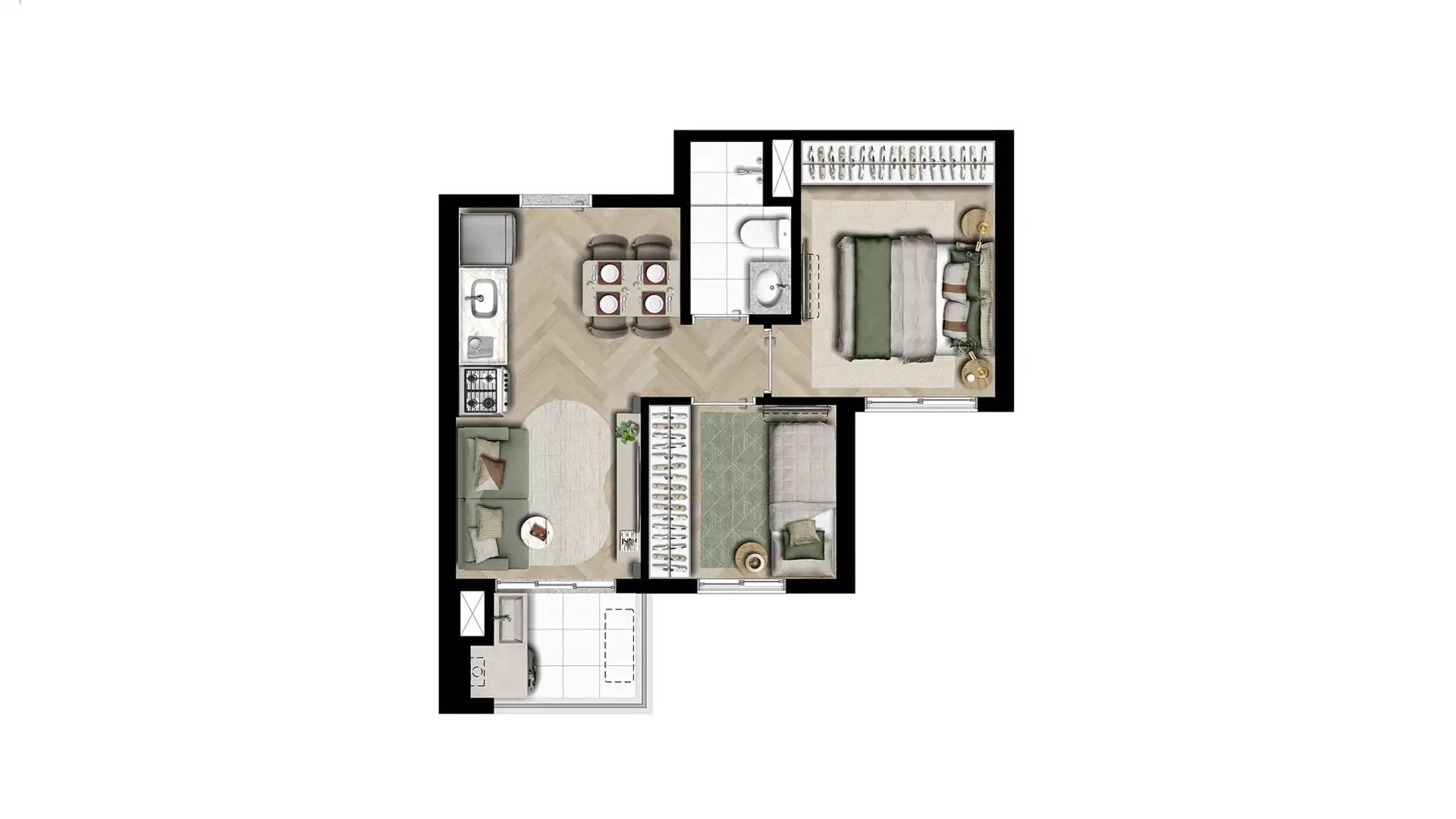 Casa, 2 quartos, 3641 m² - Foto 28