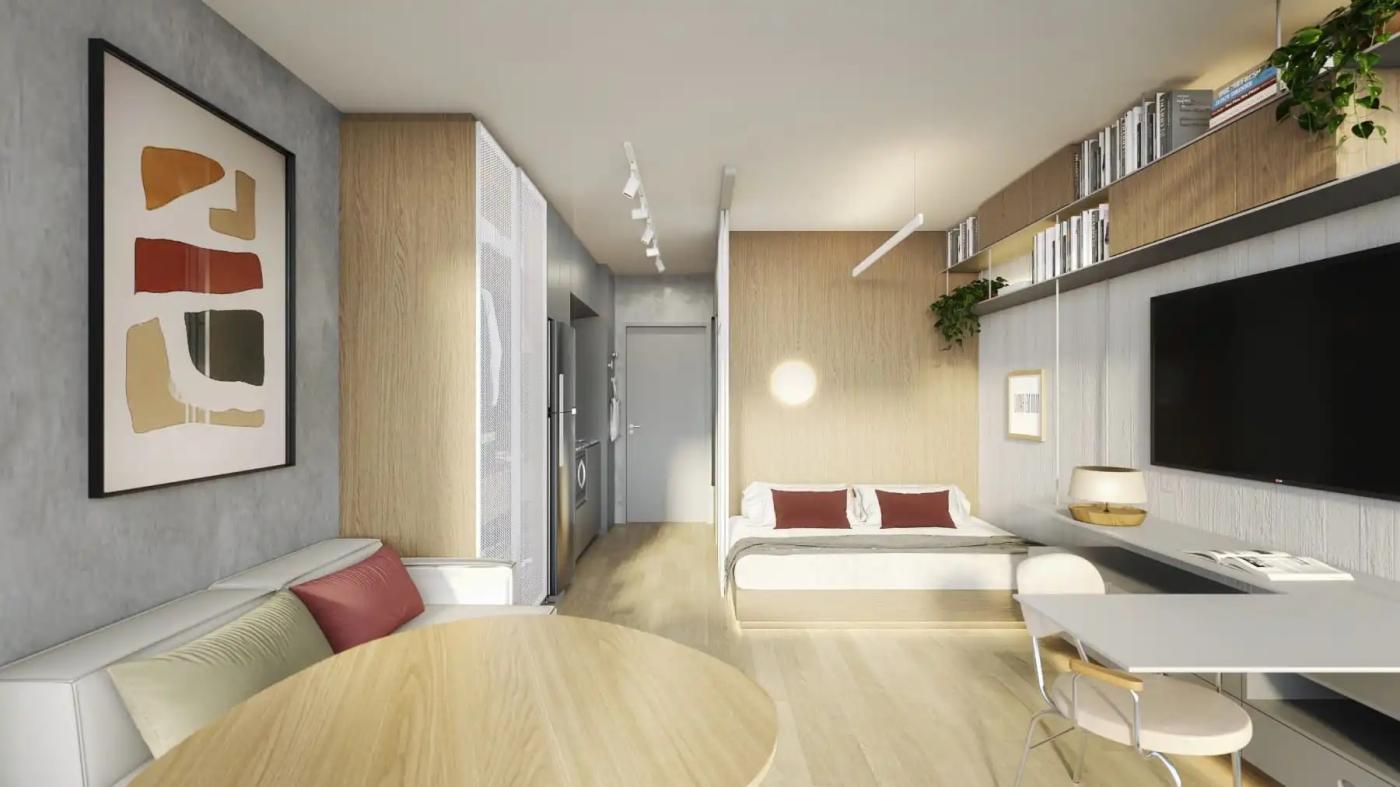 Apartamento, 1 quarto, 2429 m² - Foto 3