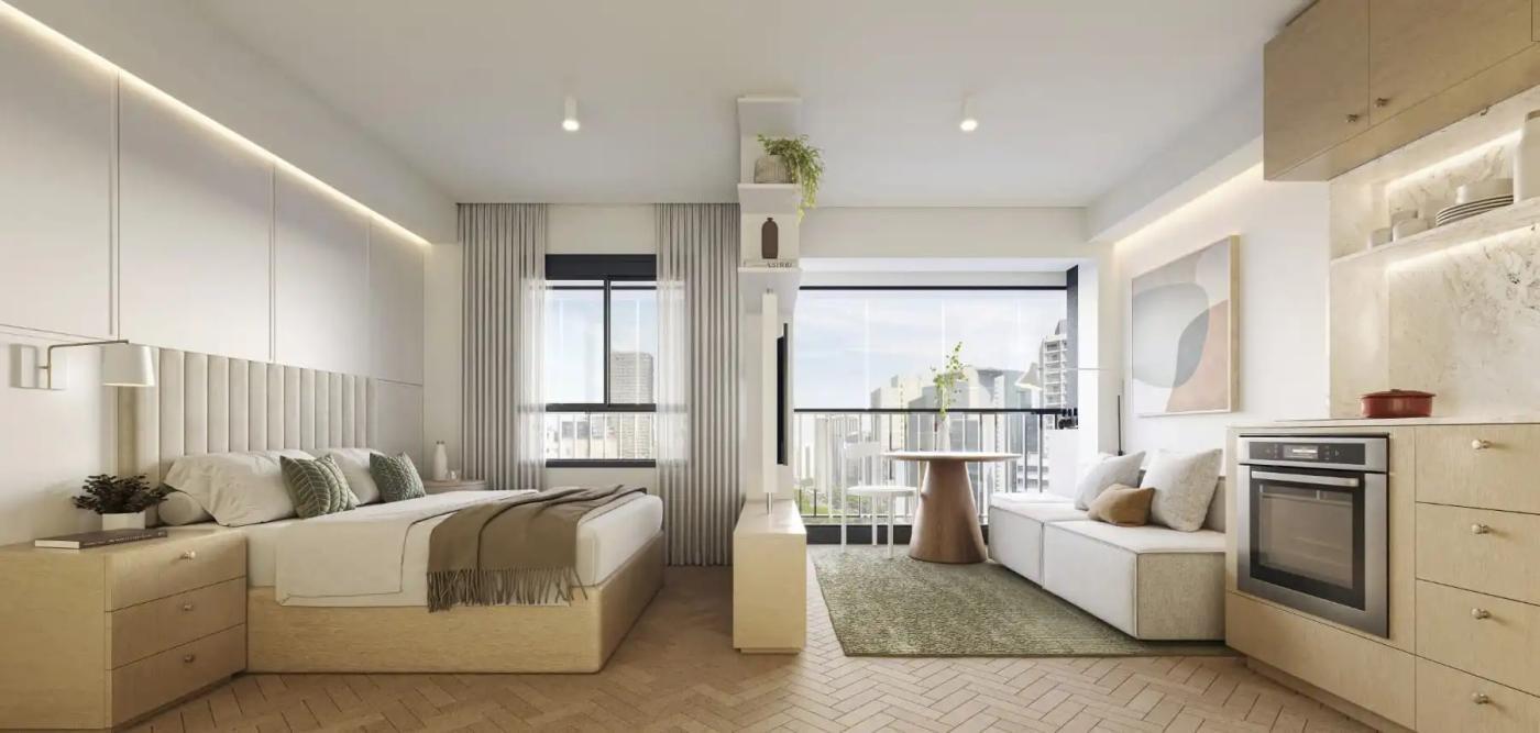 Apartamento, 1 quarto, 2429 m² - Foto 2