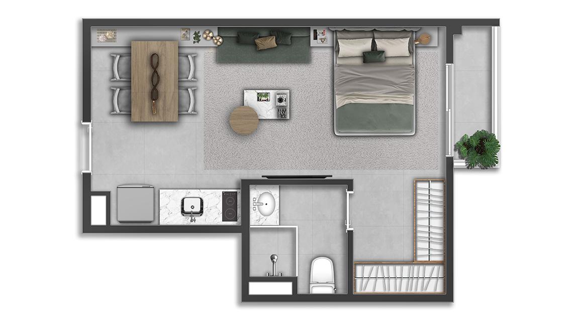 Casa, 2 quartos, 2436 m² - Foto 21