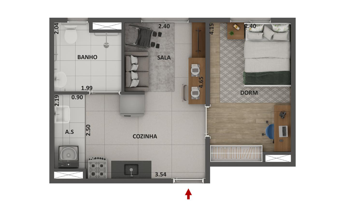 Casa, 2 quartos, 2645 m² - Foto 27