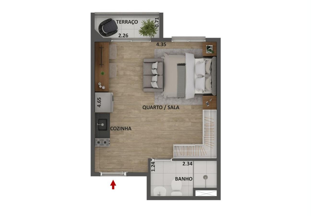 Casa, 2 quartos, 2645 m² - Foto 23