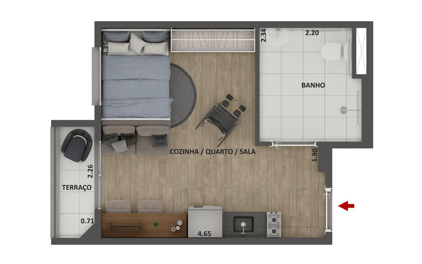 Casa, 2 quartos, 2645 m² - Foto 25