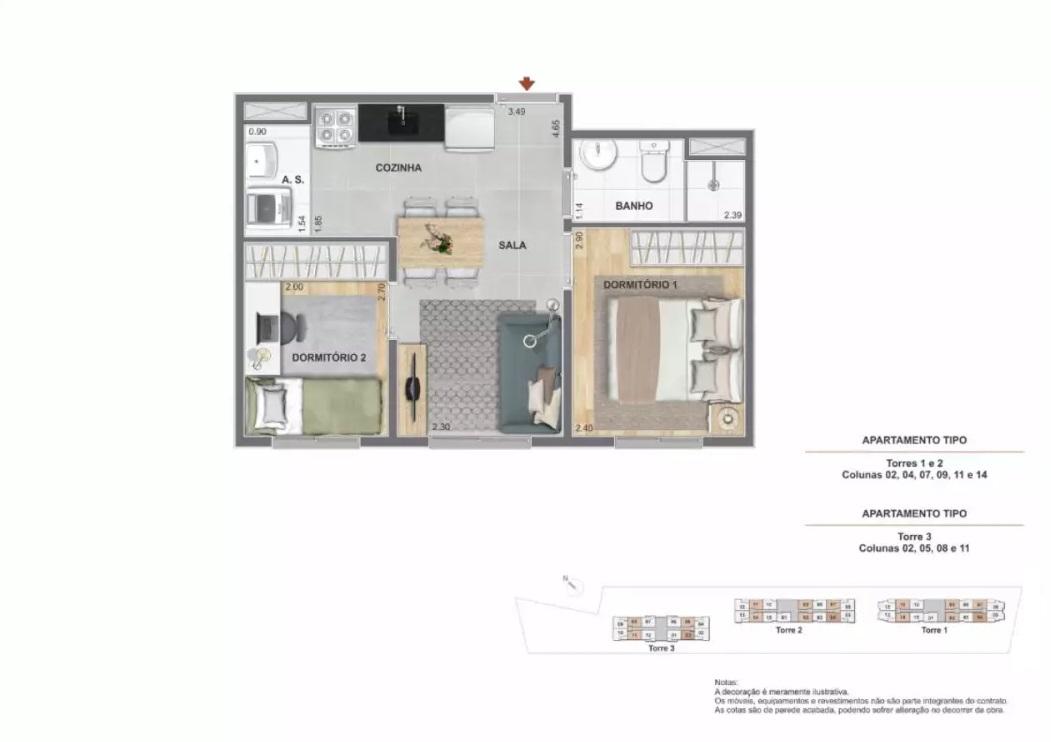 Casa, 2 quartos, 3545 m² - Foto 25