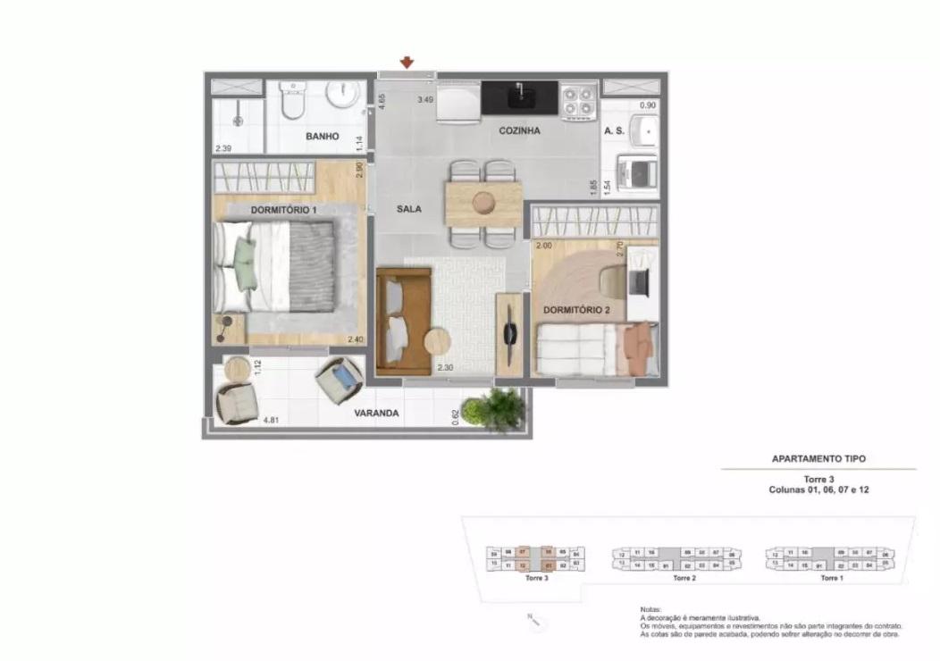 Casa, 2 quartos, 3545 m² - Foto 26