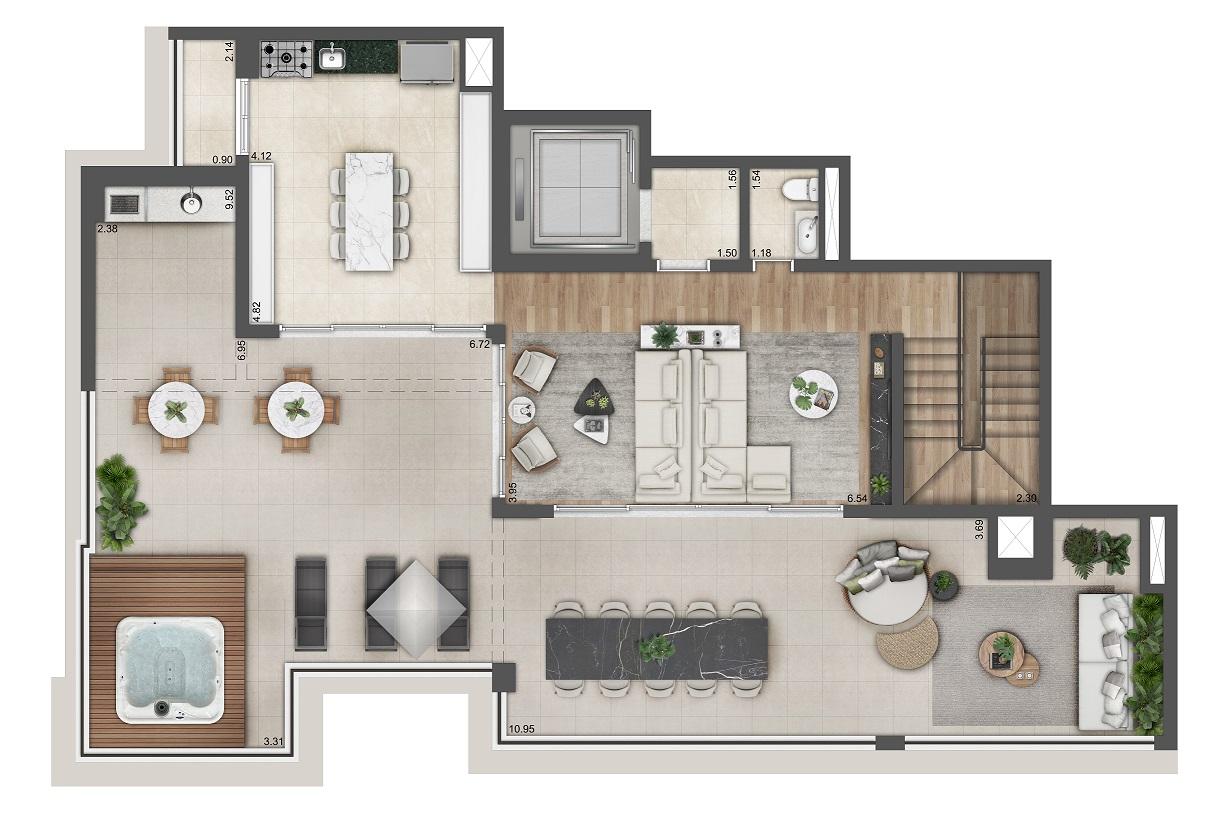 Apartamento, 4 quartos, 72350 m² - Foto 52