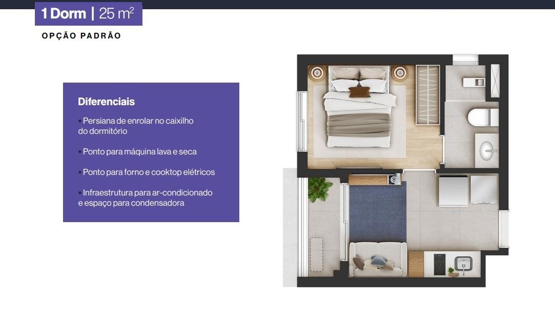 Apartamento, 1 quarto, 2425 m² - Foto 19