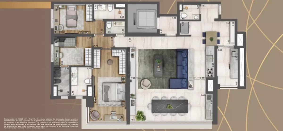 Apartamento, 4 quartos, 86164 m² - Foto 24