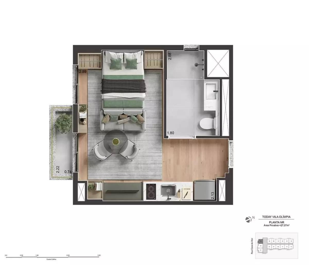 Apartamento, 2 quartos, 2539 m² - Foto 27