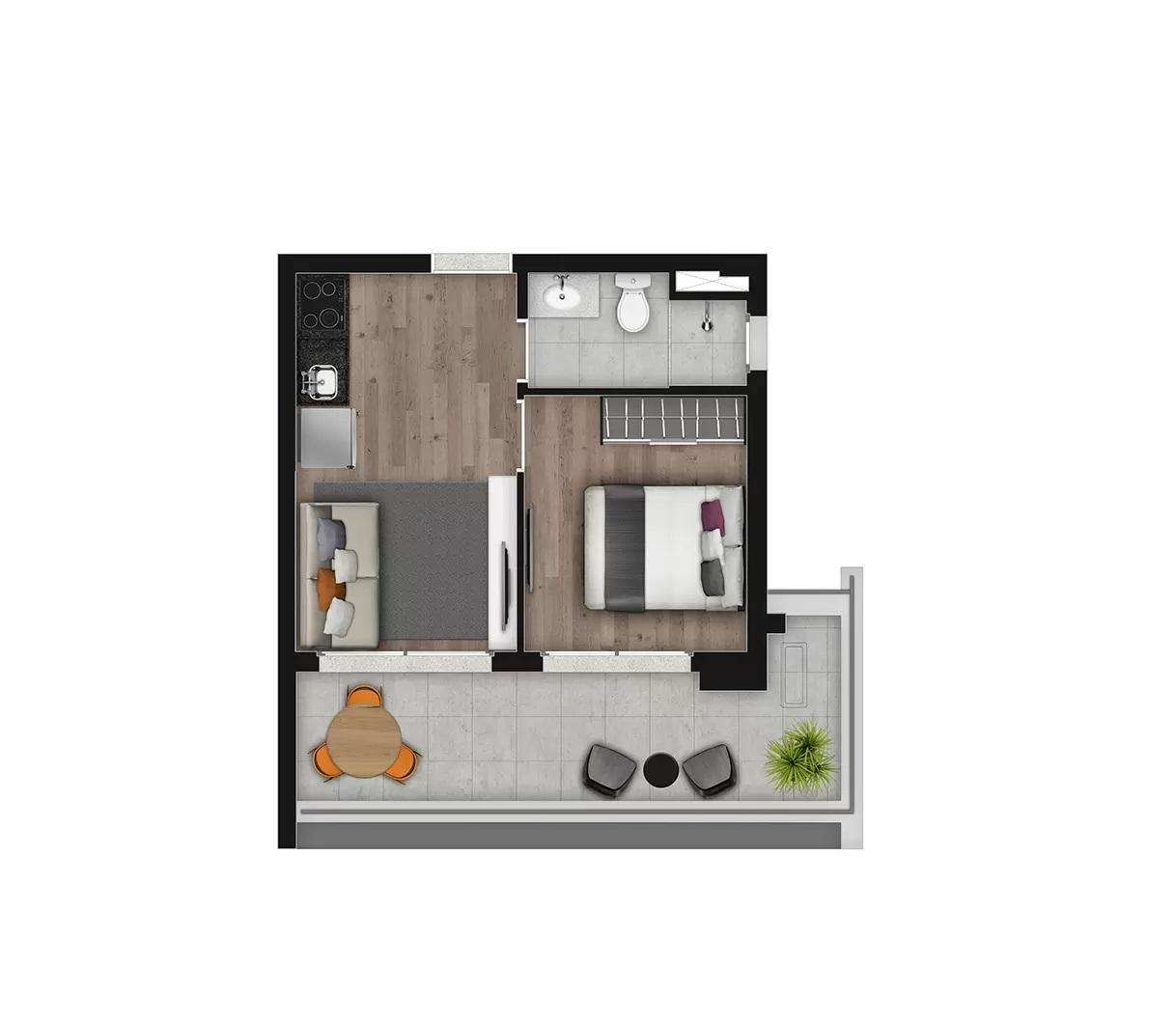 Apartamento, 1 quarto, 2337 m² - Foto 17