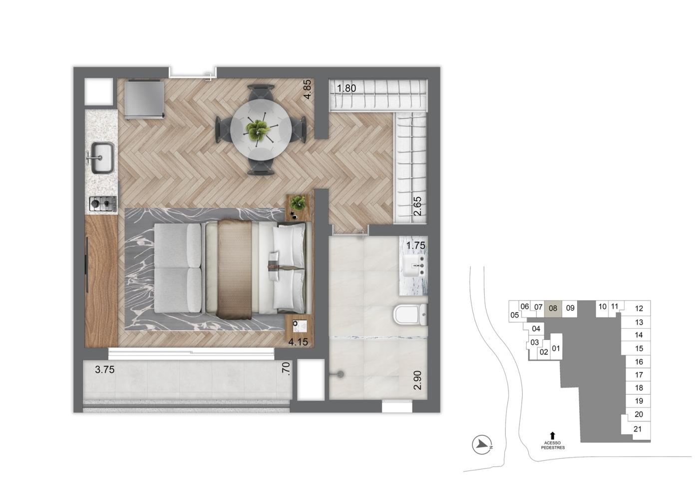 Apartamento, 3 quartos, 2589 m² - Foto 46