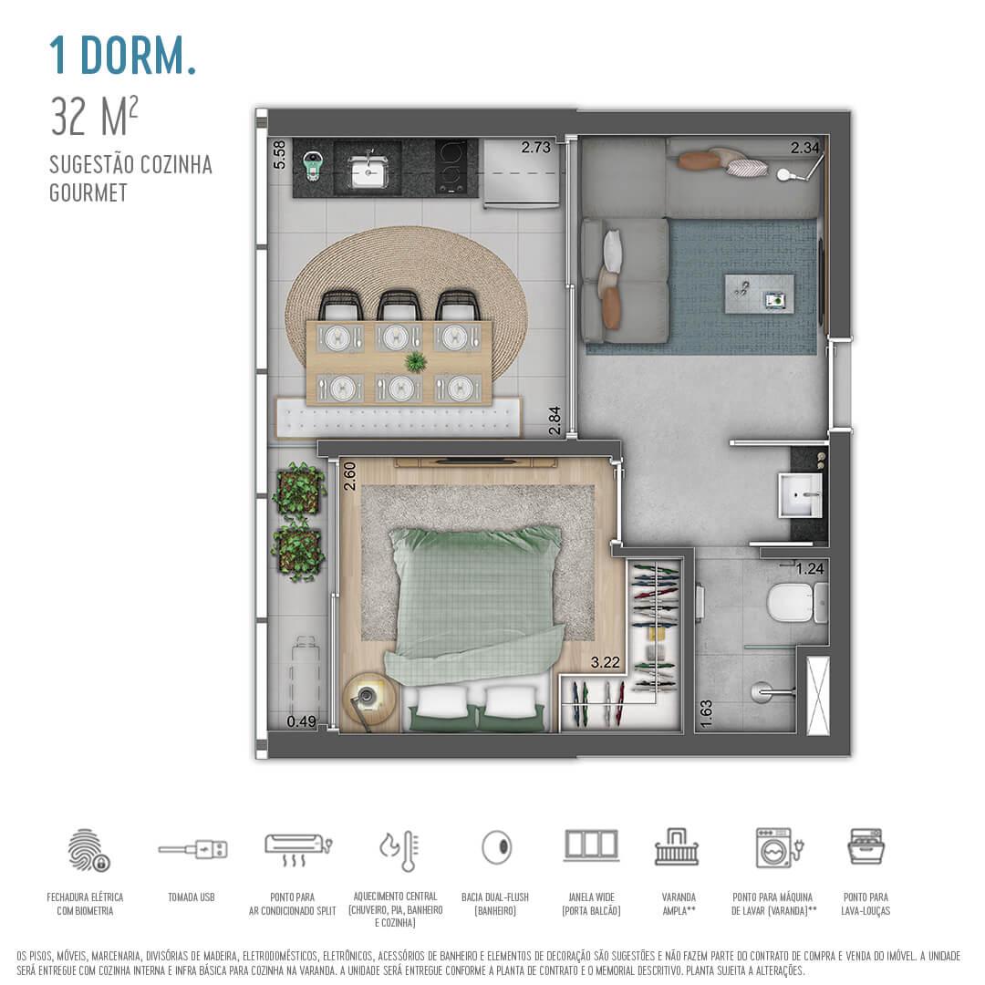 Apartamento, 2 quartos, 2060 m² - Foto 28