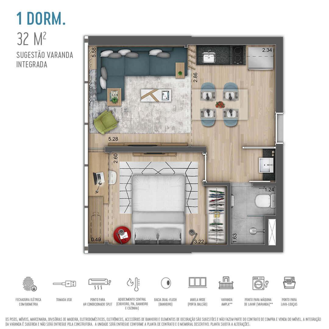 Apartamento, 2 quartos, 2060 m² - Foto 29