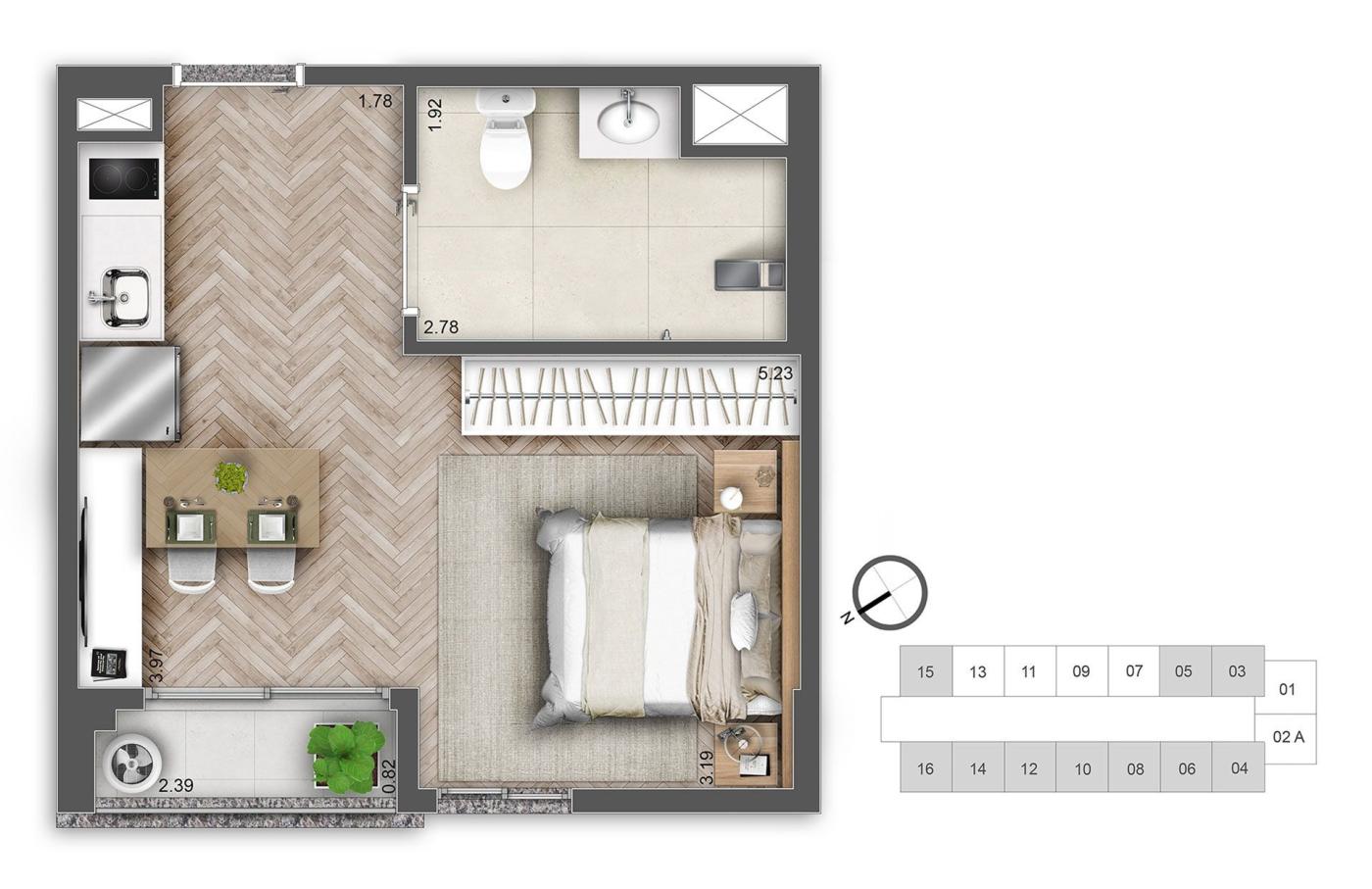 Apartamento, 2 quartos, 2741 m² - Foto 27