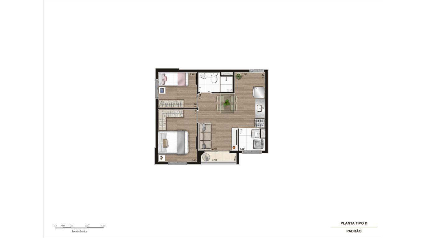 Casa, 2 quartos, 3744 m² - Foto 23