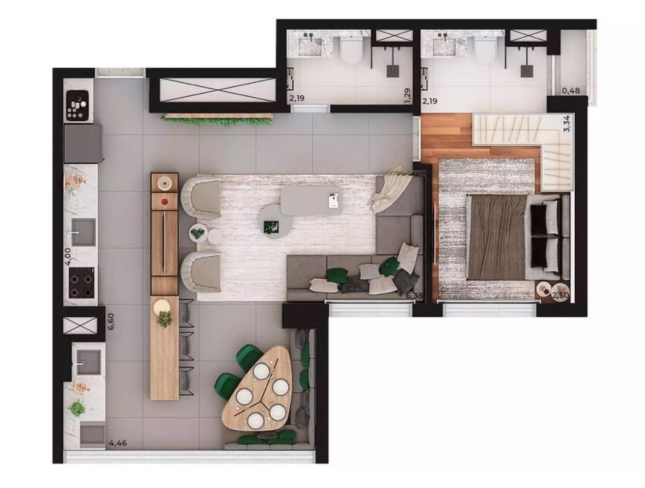 Apartamento, 2 quartos, 3756 m² - Foto 30
