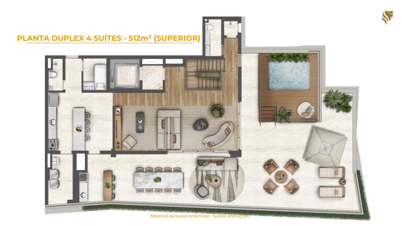 Apartamento, 4 quartos, 187512 m² - Foto 29