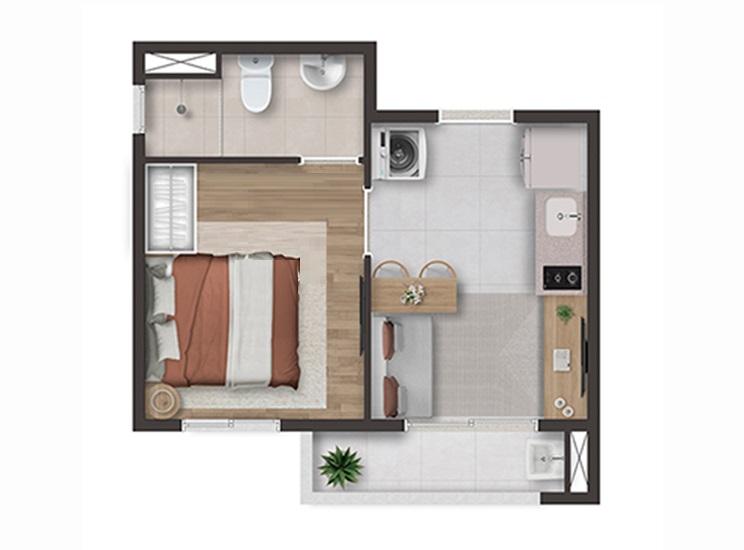 Casa, 2 quartos, 2431 m² - Foto 11