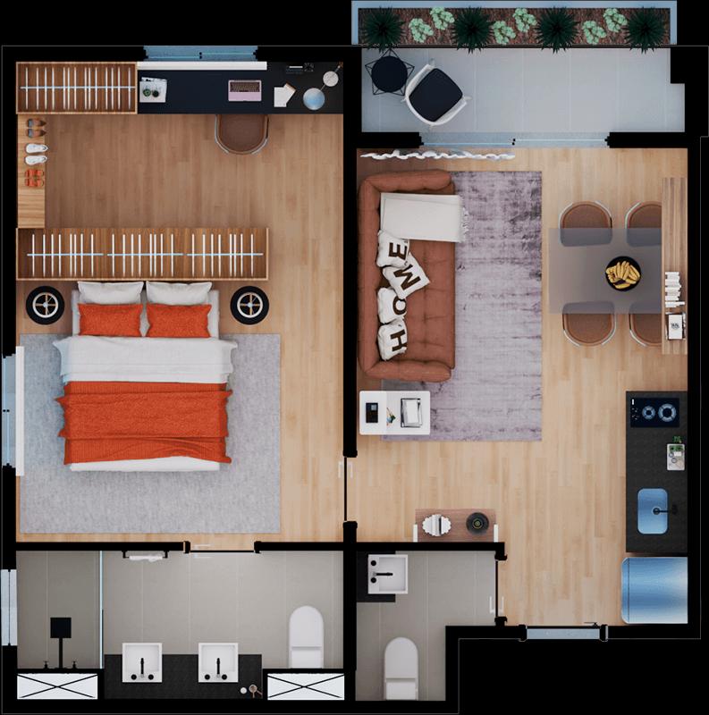 Apartamento, 2 quartos, 2348 m² - Foto 17
