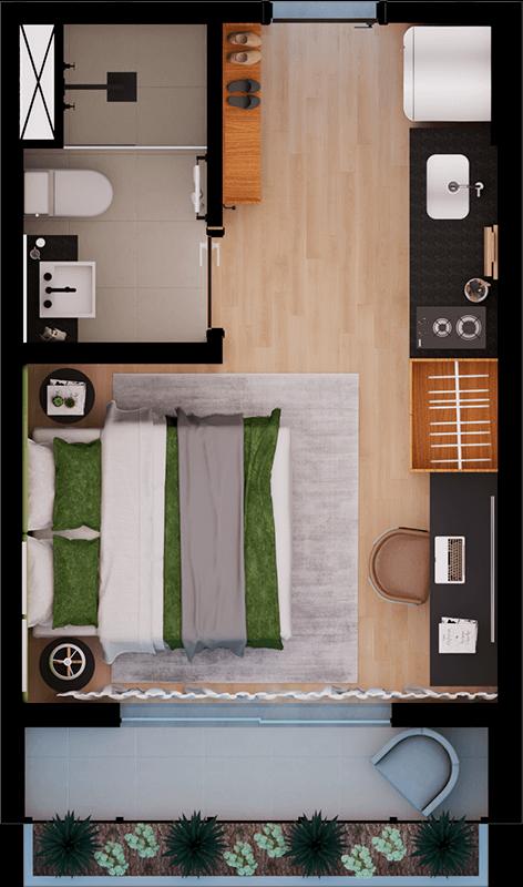 Apartamento, 2 quartos, 2348 m² - Foto 13