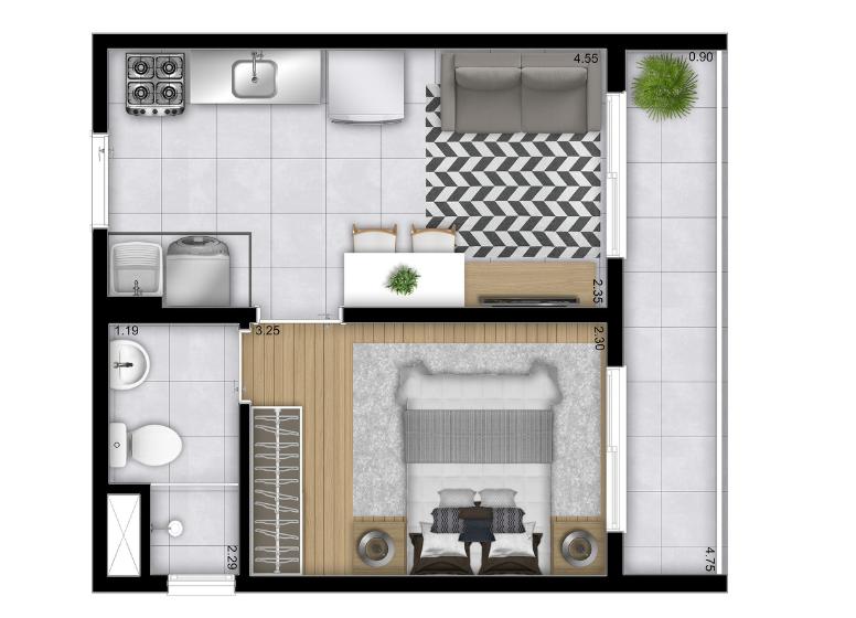 Casa, 1 quarto, 2938 m² - Foto 14