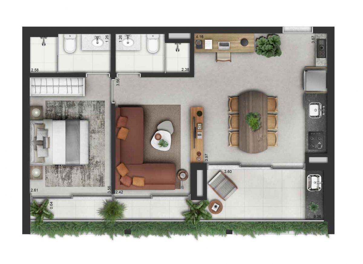 Apartamento, 3 quartos, 23217 m² - Foto 54