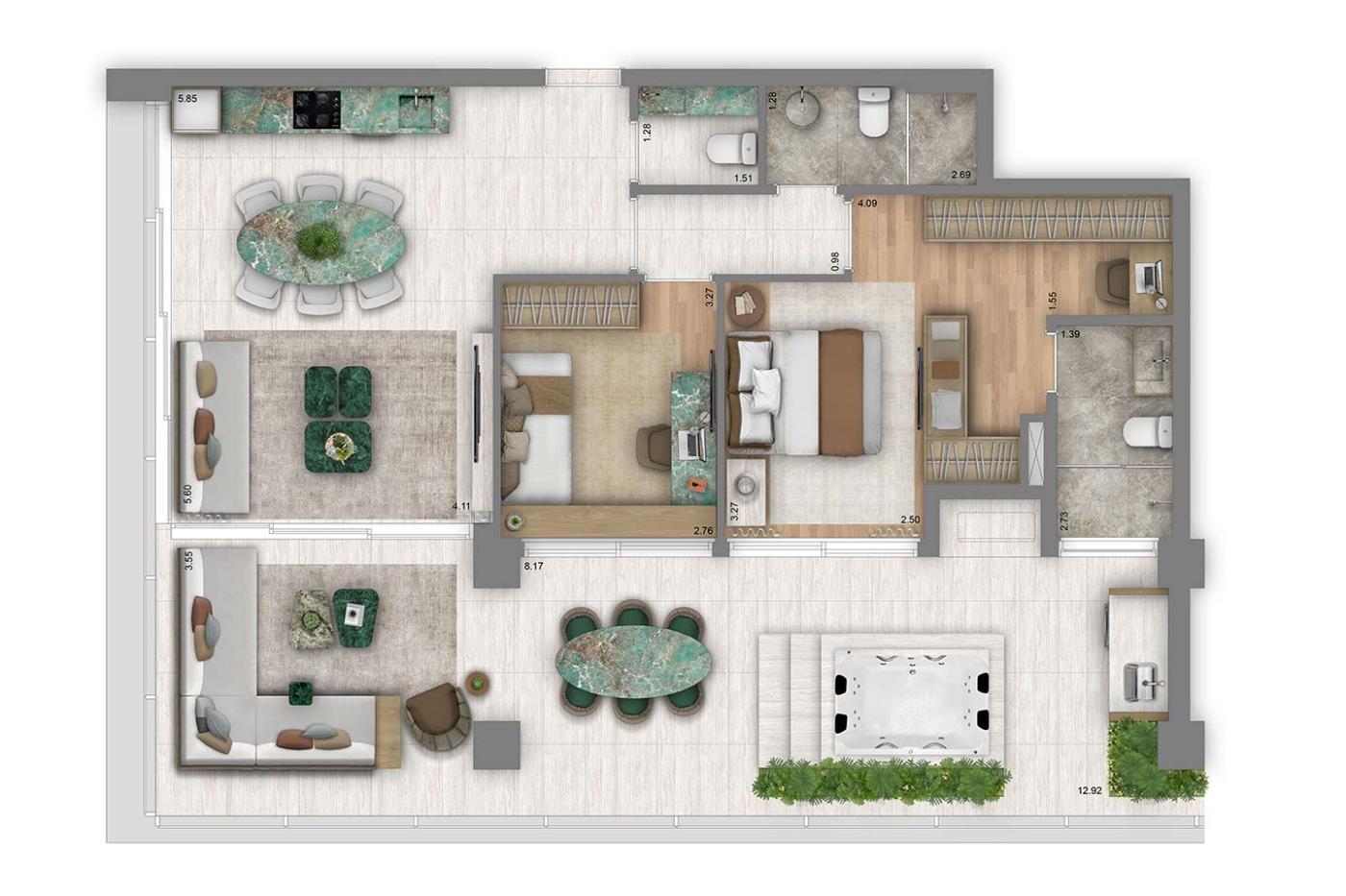 Apartamento, 3 quartos, 30127 m² - Foto 35