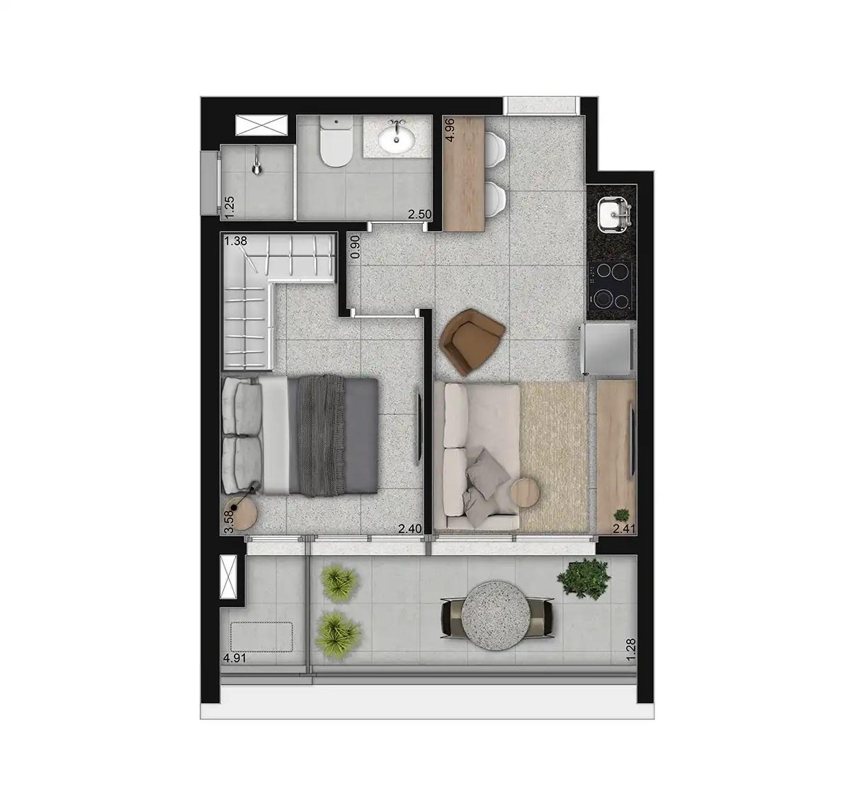 Apartamento, 3 quartos, 24105 m² - Foto 56