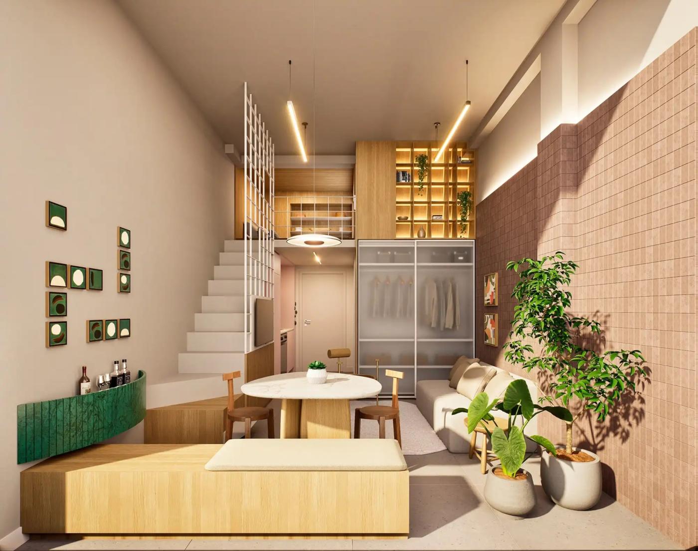 Apartamento, 1 quarto, 2330 m² - Foto 1