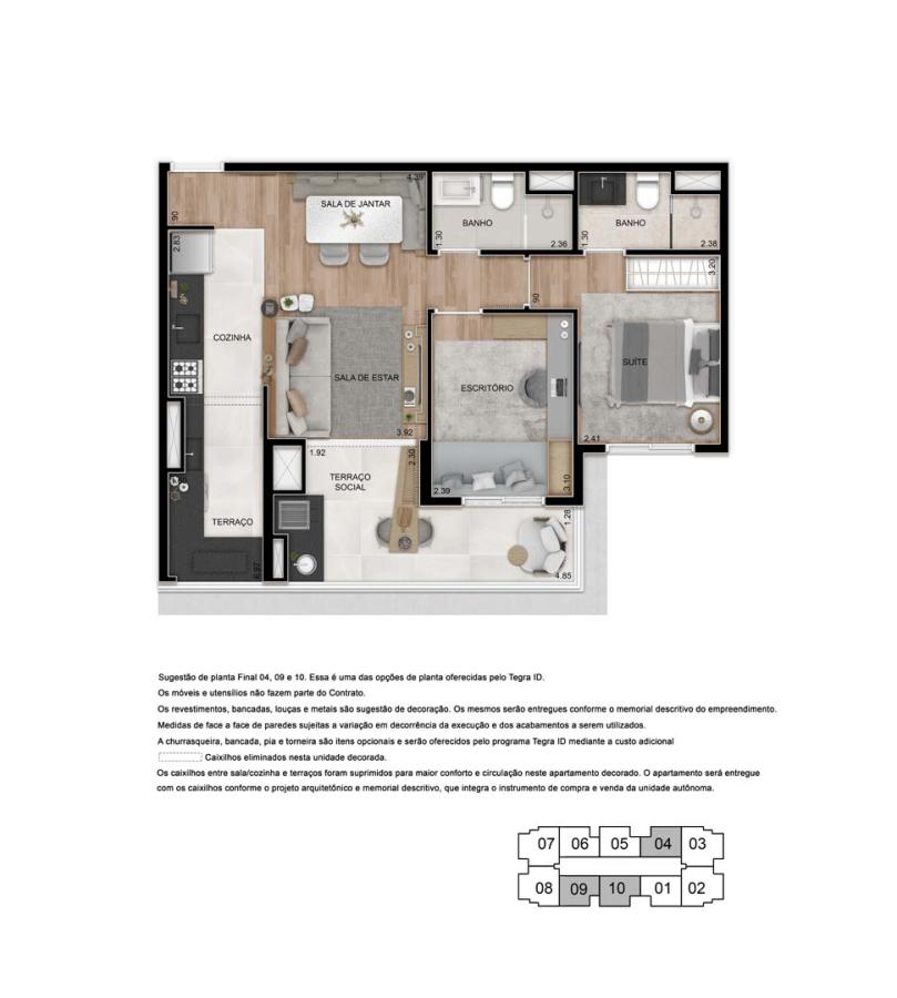 Apartamento, 3 quartos, 6379 m² - Foto 30